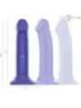 Intense - Vibratore Victoria Con Ventosa 10 Vibrazioni Blu Scuro Telecomando - INTENSE REMOTE CONTROL - Vibratori | erosidea.com