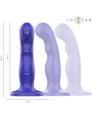 Intense - Vibratore Shorty Con Ventosa Telecomando Blu - INTENSE REMOTE CONTROL - Vibratori | erosidea.com