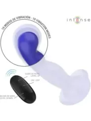 Intense - Vibratore Shorty Con Ventosa Telecomando Blu - INTENSE REMOTE CONTROL - Vibratori | erosidea.com