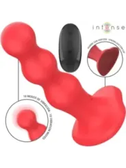 Intense - Plug Cody Con Ventosa Telecomando Rosso - INTENSE REMOTE CONTROL - Vibratori | erosidea.com