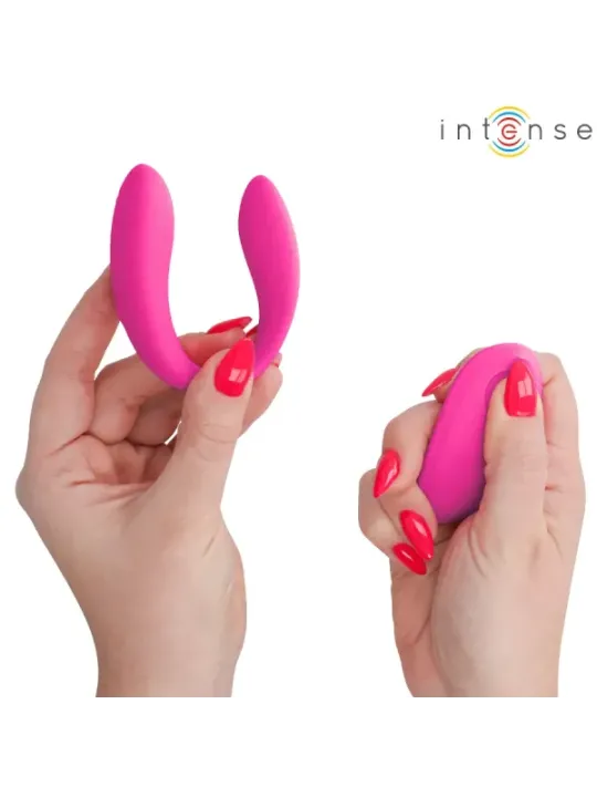 Intense - Nora Stimolatore Vibrante A Morsetto Rosa - INTENSE REMOTE CONTROL - Vibratori | erosidea.com