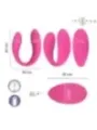 Intense - Nora Stimolatore Vibrante A Morsetto Rosa - INTENSE REMOTE CONTROL - Vibratori | erosidea.com