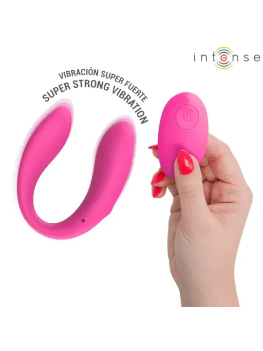 Intense - Nora Stimolatore Vibrante A Morsetto Rosa - INTENSE REMOTE CONTROL - Vibratori | erosidea.com