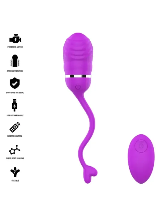 Intense - Sookie Uovo Vibrante Con Telecomando Viola - INTENSE REMOTE CONTROL - Vibratori | erosidea.com