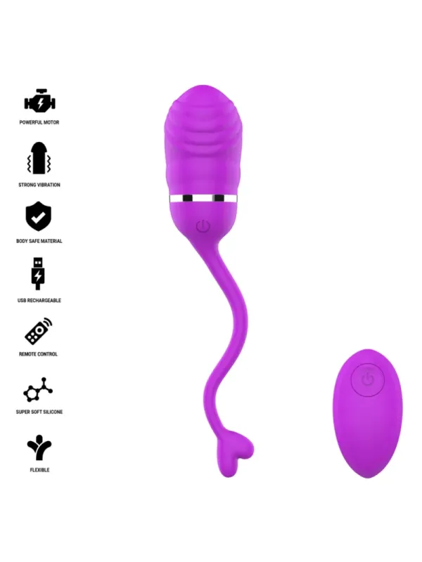 Intense - Sookie Uovo Vibrante Con Telecomando Viola - INTENSE REMOTE CONTROL - Vibratori | erosidea.com