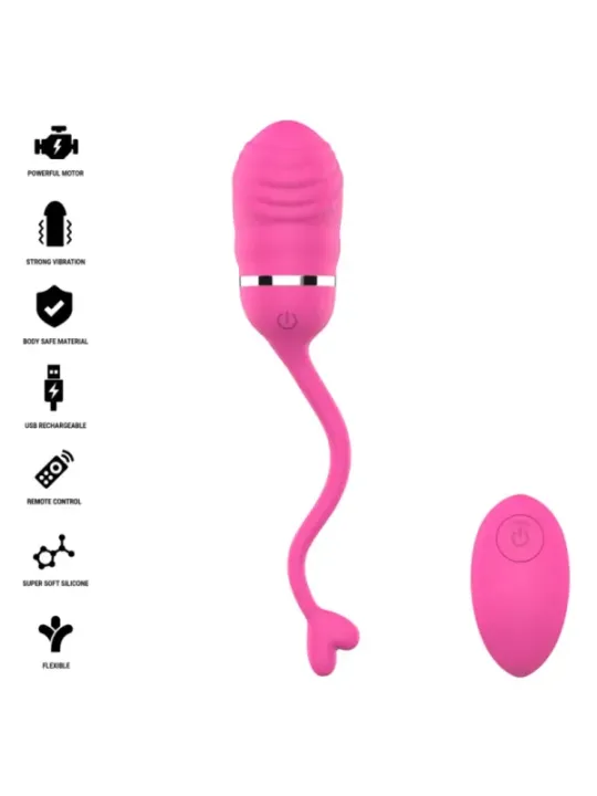 Intense - Sookie Uovo Vibrante Con Telecomando Rosa - INTENSE REMOTE CONTROL - Vibratori | erosidea.com