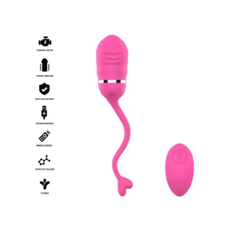 Intense - Sookie Uovo Vibrante Con Telecomando Rosa - INTENSE REMOTE CONTROL - Vibratori | erosidea.com