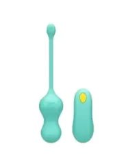 Romp - Cello Vibratore Multifunzione A Uovo Turchese Con Telecomando - ROMP - Vibratori | erosidea.com