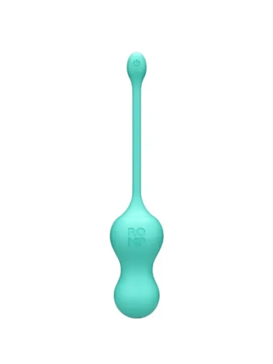 Romp - Cello Vibratore Multifunzione A Uovo Turchese Con Telecomando - ROMP - Vibratori | erosidea.com