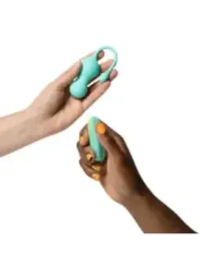 Romp - Cello Vibratore Multifunzione A Uovo Turchese Con Telecomando - ROMP - Vibratori | erosidea.com