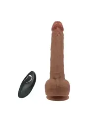 Pretty Love - Jonathan Vibratore Realistico Con Spinta E Telecomando Marrone - REMOTE CONTROL - Vibratori | erosidea.com