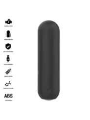 Intense - Judy Vibratore A Proiettile Ricaricabile Con Telecomando Nero - INTENSE REMOTE CONTROL - Vibratori | erosidea.com