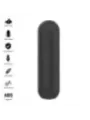 Intense - Judy Vibratore A Proiettile Ricaricabile Con Telecomando Nero - INTENSE REMOTE CONTROL - Vibratori | erosidea.com