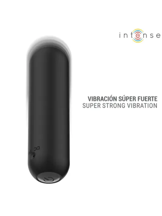 Intense - Judy Vibratore A Proiettile Ricaricabile Con Telecomando Nero - INTENSE REMOTE CONTROL - Vibratori | erosidea.com