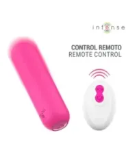 Intense - Judy Vibratore Ricaricabile A Forma Di Bulbo Con Telecomando Rosa - INTENSE REMOTE CONTROL - Vibratori | erosidea.com