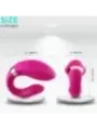 Armony - Vibratore A Mezzaluna Per Coppia Telecomando Fucsia - ARMONY FOR COUPLES - Vibratori per Coppia | erosidea.com