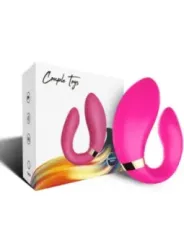 Armony - Vibratore A Mezzaluna Per Coppia Telecomando Fucsia - ARMONY FOR COUPLES - Vibratori per Coppia | erosidea.com