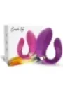 Armony - Vibratore A Mezzaluna Per Coppia Telecomando Viola - ARMONY FOR COUPLES - Vibratori per Coppia | erosidea.com