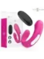 Intense - Janet Dual Stimolatore E Vibratore A Forma Di U Con Telecomando Rosa - INTENSE REMOTE CONTROL - Vibratori per Coppia | erosidea.com