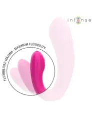 Intense - Janet Dual Stimolatore E Vibratore A Forma Di U Con Telecomando Rosa - INTENSE REMOTE CONTROL - Vibratori per Coppia | erosidea.com