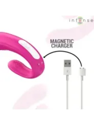 Intense - Janet Dual Stimolatore E Vibratore A Forma Di U Con Telecomando Rosa - INTENSE REMOTE CONTROL - Vibratori per Coppia | erosidea.com