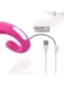 Intense - Janet Dual Stimolatore E Vibratore A Forma Di U Con Telecomando Rosa - INTENSE REMOTE CONTROL - Vibratori per Coppia | erosidea.com