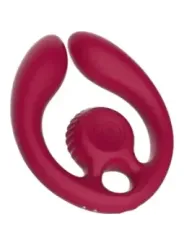Snail Vibe - Gizi Duo Stimolatore Di Coppia Telecomando Bordeaux - SNAIL VIBE - Vibratori per Coppia | erosidea.com