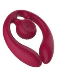 Snail Vibe - Gizi Duo Stimolatore Di Coppia Telecomando Bordeaux - SNAIL VIBE - Vibratori per Coppia | erosidea.com