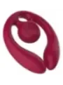 Snail Vibe - Gizi Duo Stimolatore Di Coppia Telecomando Bordeaux - SNAIL VIBE - Vibratori per Coppia | erosidea.com
