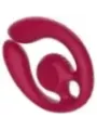 Snail Vibe - Gizi Duo Stimolatore Di Coppia Telecomando Bordeaux - SNAIL VIBE - Vibratori per Coppia | erosidea.com