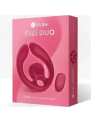Snail Vibe - Gizi Duo Stimolatore Di Coppia Telecomando Bordeaux - SNAIL VIBE - Vibratori per Coppia | erosidea.com