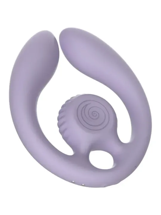 Snail Vibe - Gizi Duo Stimolatore Di Coppia Con Telecomando Lilla - SNAIL VIBE - Vibratori per Coppia | erosidea.com