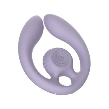 Snail Vibe - Gizi Duo Stimolatore Di Coppia Con Telecomando Lilla - SNAIL VIBE - Vibratori per Coppia | erosidea.com