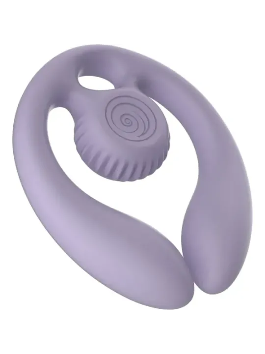 Snail Vibe - Gizi Duo Stimolatore Di Coppia Con Telecomando Lilla - SNAIL VIBE - Vibratori per Coppia | erosidea.com