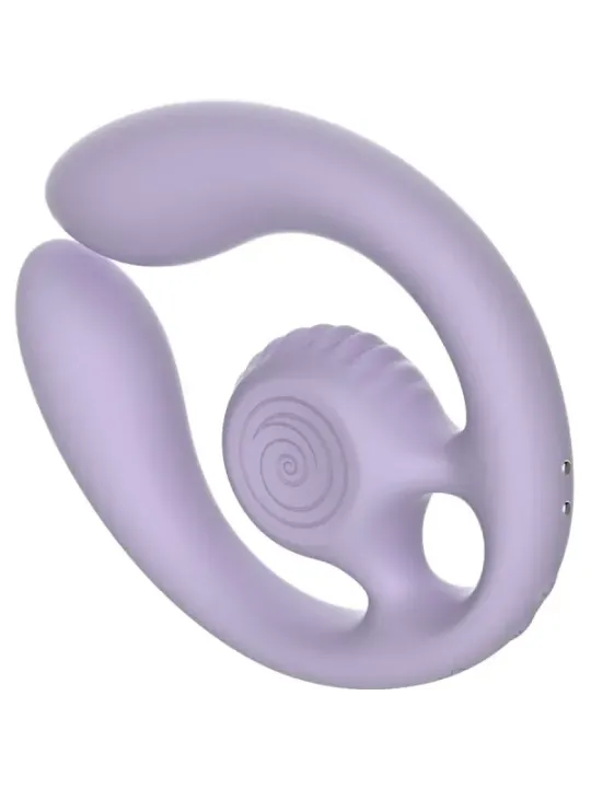 Snail Vibe - Gizi Duo Stimolatore Di Coppia Con Telecomando Lilla - SNAIL VIBE - Vibratori per Coppia | erosidea.com