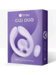 Snail Vibe - Gizi Duo Stimolatore Di Coppia Con Telecomando Lilla - SNAIL VIBE - Vibratori per Coppia | erosidea.com