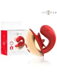 Intense - Vibratore E Stimolatore Mariah A Forma Di U 10 Vibrazioni Rosso - INTENSE HIGH TECH - Vibratori per Coppia | erosidea.com