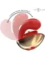 Intense - Vibratore E Stimolatore Mariah A Forma Di U 10 Vibrazioni Rosso - INTENSE HIGH TECH - Vibratori per Coppia | erosidea.com