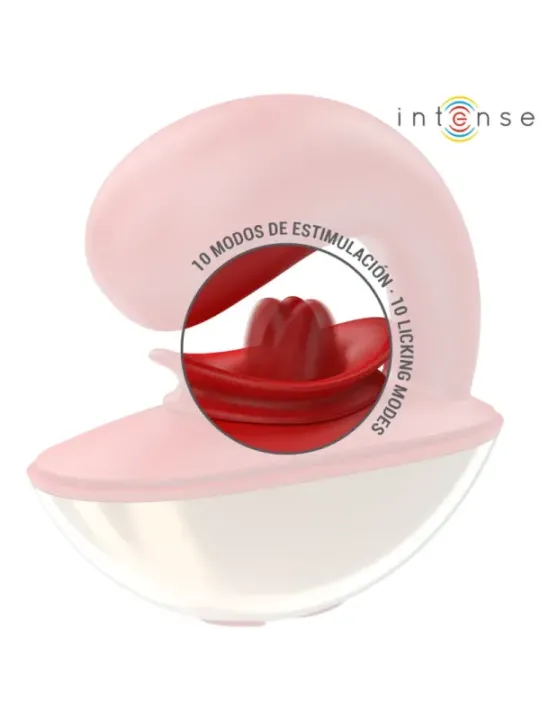 Intense - Vibratore E Stimolatore Mariah A Forma Di U 10 Vibrazioni Rosso - INTENSE HIGH TECH - Vibratori per Coppia | erosidea.com