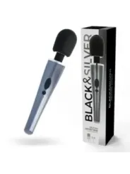 Black&Silver - Bacchetta Da Massaggio Dexter - BLACK&SILVER - Magic Wand | erosidea.com