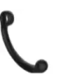 Snail Vibe - Bacchetta Per Massaggio Vibrante Axi Nera - SNAIL VIBE - Magic Wand | erosidea.com