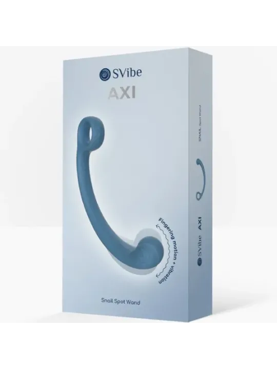 Snail Vibe - Bacchetta Per Massaggio Vibrante Axi Blu - SNAIL VIBE - Magic Wand | erosidea.com