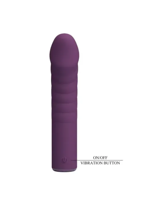 Pretty Love - Vibratore Ricaricabile Ryland 10 Funzioni Viola - HIGH TECH - Magic Wand | erosidea.com