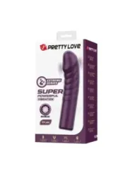 Pretty Love - Vibratore Ricaricabile Ryland 10 Funzioni Viola - HIGH TECH - Magic Wand | erosidea.com