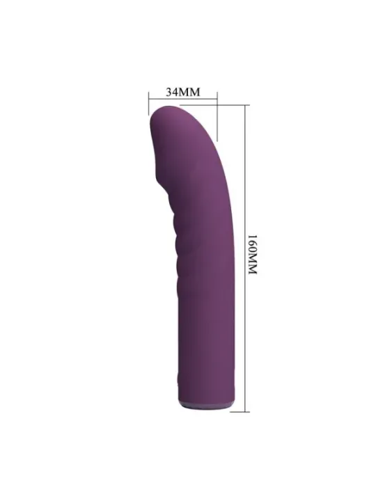 Pretty Love - Vibratore Ricaricabile Ryland 10 Funzioni Viola - HIGH TECH - Magic Wand | erosidea.com