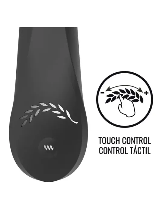 Black&Silver - Vibratore Kean Touch Control - BLACK&SILVER - Vibratori punto G | erosidea.com