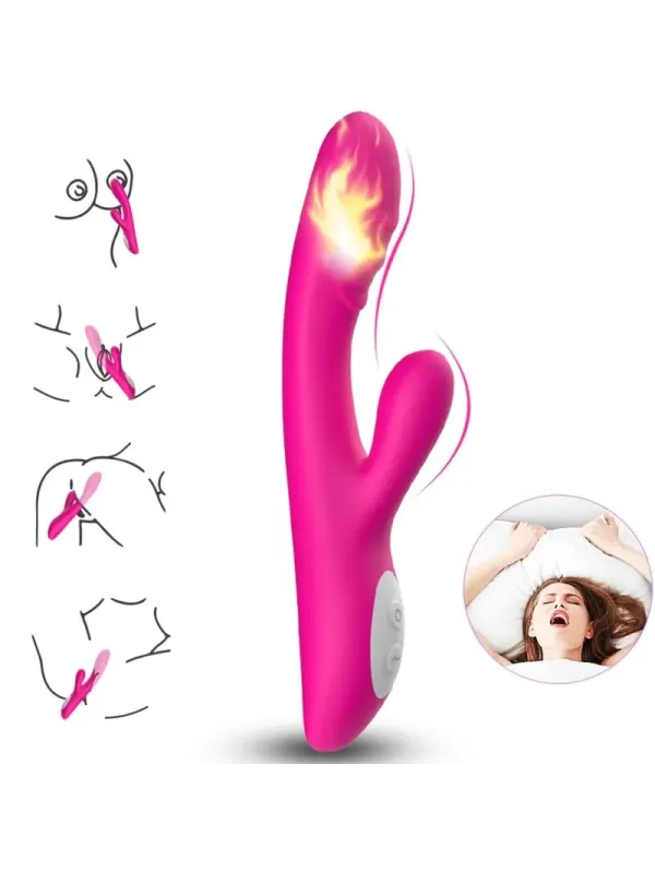 Armony - Vibratore Spark Effetto Calore Fucsia - ARMONY VIBRATORS - Vibratori punto G | erosidea.com