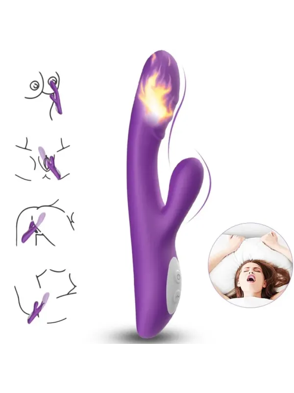 Armony - Vibratore Spark Effetto Calore Viola - ARMONY VIBRATORS - Vibratori punto G | erosidea.com