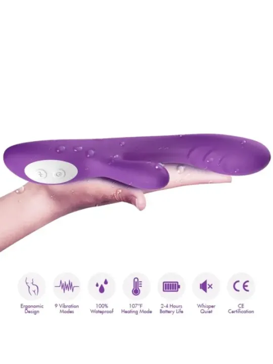 Armony - Vibratore Spark Effetto Calore Viola - ARMONY VIBRATORS - Vibratori punto G | erosidea.com
