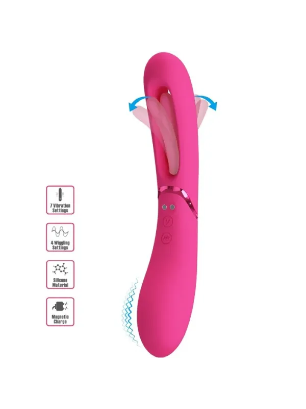 Romance - Vibratore Lexie G-Spot 7 Vibrazioni Rosa - ROMANCE - Vibratori punto G | erosidea.com